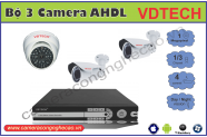 BỘ 3 CAMERA AHDL VDTECH DK-VD311.0AHDL
