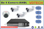 BỘ 4 CAMERA AHDL VDTECH DK-VD411.3AHDL