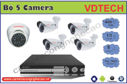 BỘ 5 CAMERA VDTECH DK-VD5160H