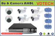 BỘ 6 CAMERA AHDL VDTECH DK-VD621.0AHDL