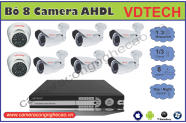 BỘ 8 CAMERA AHD VDTECH DK-VD821.3AHDL
