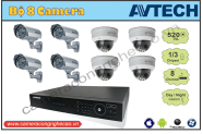 BỘ 8 CAMERA AVTECH DK-AV8452H