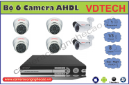 BỘ 6 CAMERA AHDL VDTECH DK-VD641.0AHDL