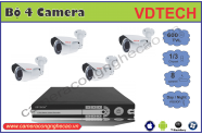 BỘ 4 CAMERA VDTECH DK-VD4060H