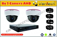 BỘ 2 CAMERA AHD VANTECH VT-2002A