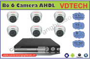 BỘ 6 CAMERA AHD VDTECH DK-VD661.3AHDL