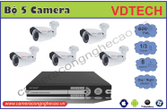 BỘ 5 CAMERA VDTECH DK-VD5060H