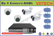 BỘ 4 CAMERA AHDL VDTECH DK-VD421.0AHDL