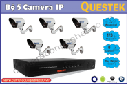 BỘ 5 CAMERA IP QUESTEK DK-QTP5513H