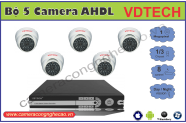BỘ 5 CAMERA AHDL VDTECH DK-VD551.0AHDL
