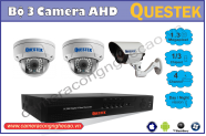 BỘ 3 CAMERA AHD QUESTEK DK-QT321.3AHD