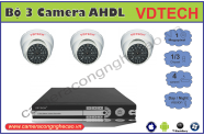 BỘ 3 CAMERA AHDL VDTECH DK-VD331.0AHDL
