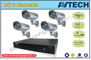 BỘ 4 CAMERA AVTECH DK-AV4470H