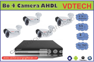 BỘ 4 CAMERA AHDL VDTECH DK-VD401.3AHDL