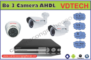 BỘ 3 CAMERA AHD VDTECH DK-VD311.3AHDL