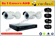 BỘ 2 CAMERA AHD VANTECH VT-2003A