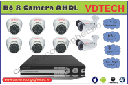 BỘ 8 CAMERA AHDL VDTECH DK-VD861.0AHDL