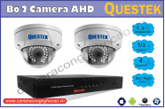 BỘ 2 CAMERA AHD QUESTEK DK-QT221.3AHD