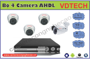 BỘ 4 CAMERA AHDL VDTECH DK-VD431.0AHDL