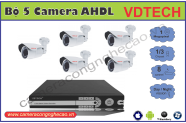 BỘ 5 CAMERA AHDLVDTECH DK-VD501.0AHDL