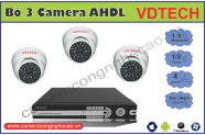 BỘ 3 CAMERA AHD VDTECH DK-VD331.3AHDL