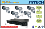 BỘ 5 CAMERA AVTECH DK-AV5070H