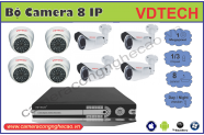 BỘ 8 CAMERA IP VDTECH DK-VDP8410H