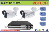 BỘ 2 CAMERA VDTECH DK-VD2080H