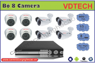 BỘ 8 CAMERA VDTECH DK-VD8480H