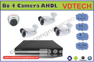 BỘ 4 CAMERA AHDL VDTECH DK-VD411.0AHDL