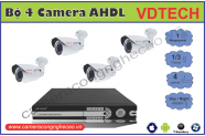 BỘ 4 CAMERA AHDL VDTECH DK-VD401.0AHDL