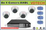 BỘ 4 CAMERA AHDL VDTECH DK-VD441.3AHDL