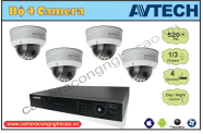 BỘ 4 CAMERA AVTECH DK-AV4452H