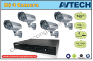 BỘ 4 CAMERA AVTECH DK-AV4052H