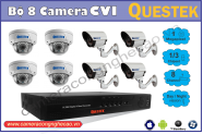 BỘ 8 CAMERA CVI QUESTEK DK-QT841.0CVI