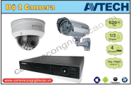 BỘ 2 CAMERA AVTECH DK-AV2152H